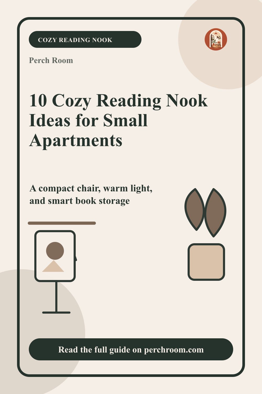 Cozy reading nook ideas for a small apartment